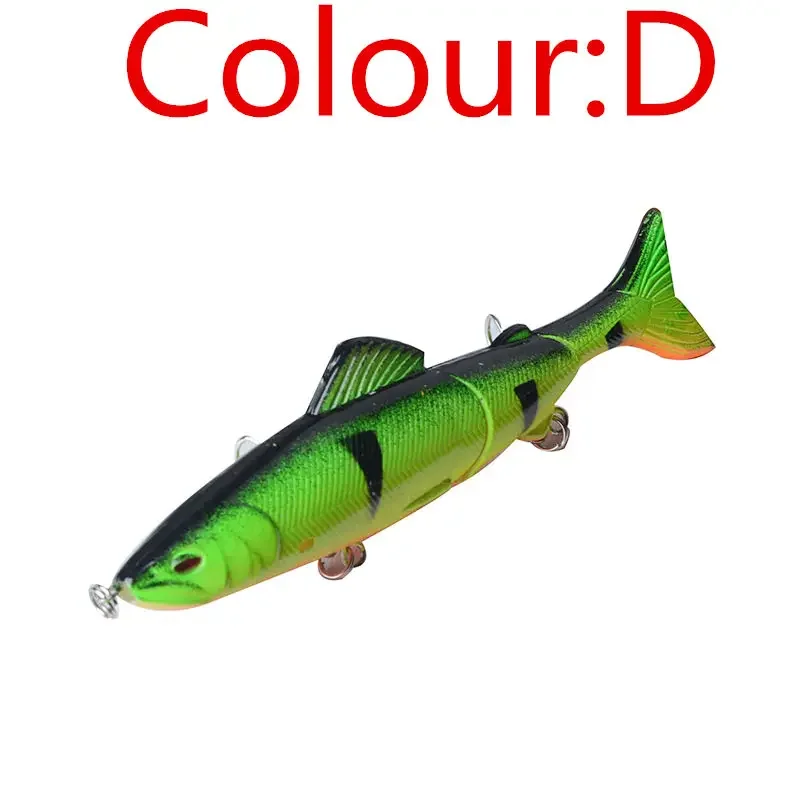 Wobbler multiarticulado realista para pececillos - imagen 4