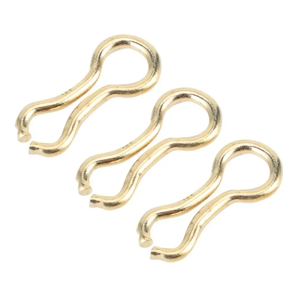 Plomos para carpa de acero con bucles dorados de aleación duradera