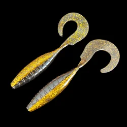 Swimbait vinilo largo – Señuelo artificial lubina, lucio y trucha