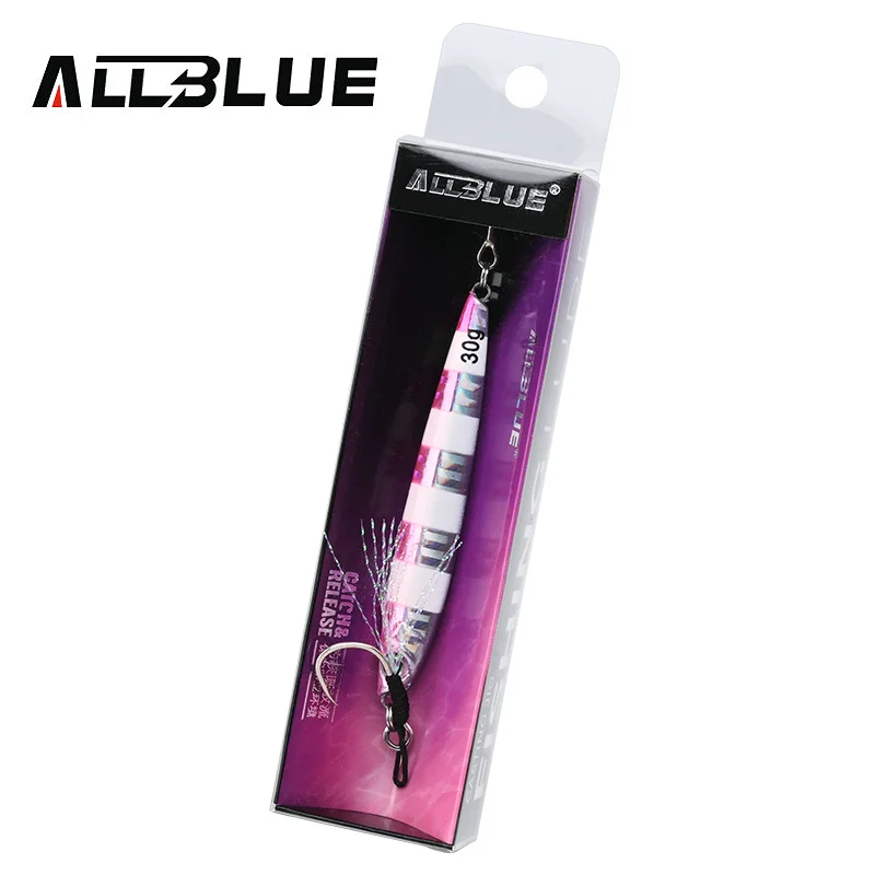 AllBlue Wahoo Slim Metal Jig para pesca en mar - imagen 5