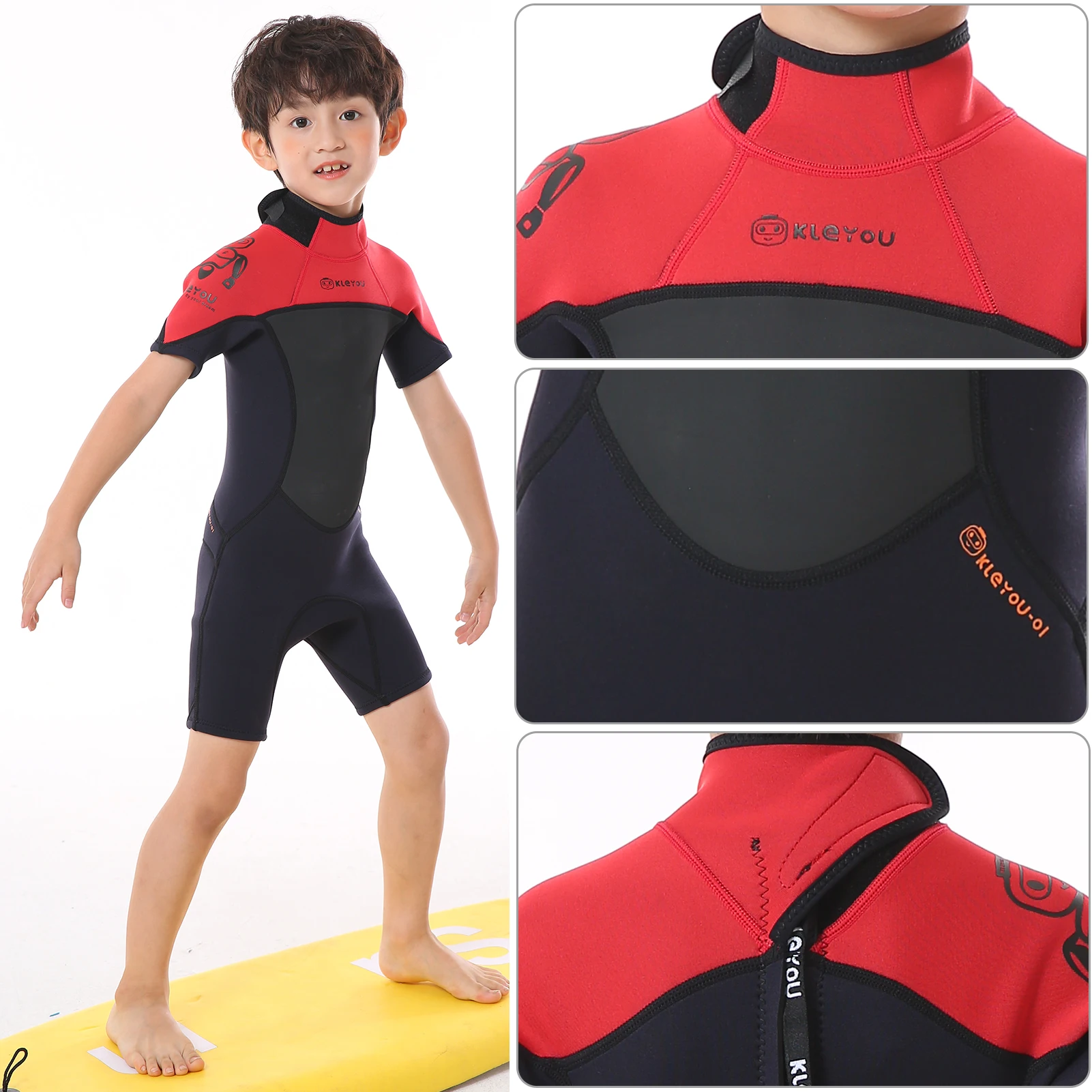 Traje de neopreno anti-UV para niños y niñas: surf buceo contra medusas - imagen 3