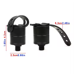 Soporte magnético para cañas Hirisi AC600 – Liberación rápida con correa de seguridad