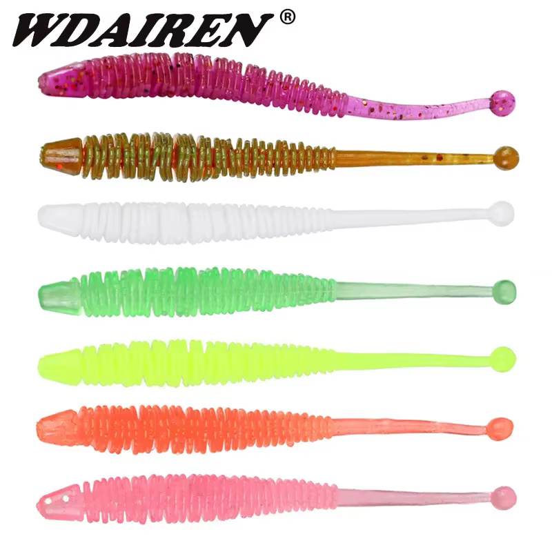 Jig Wobbler de vinilo con conmemón para lubina y carpa - imagen 2