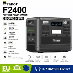 Estación Solar FOSSIBOT 2400W – Energía Portátil LiFePO4