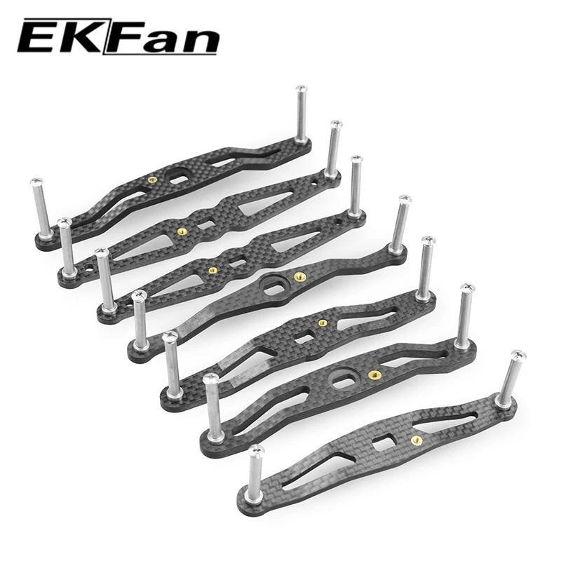 EKFAN Manija de fibra de carbono para carrete pesca Dawa 105-140mm - imagen 5