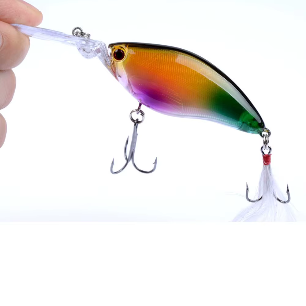 Crankbait Minnow 11cm 18g Ojos 3D – Señuelo Lucio y Carpa - imagen 4