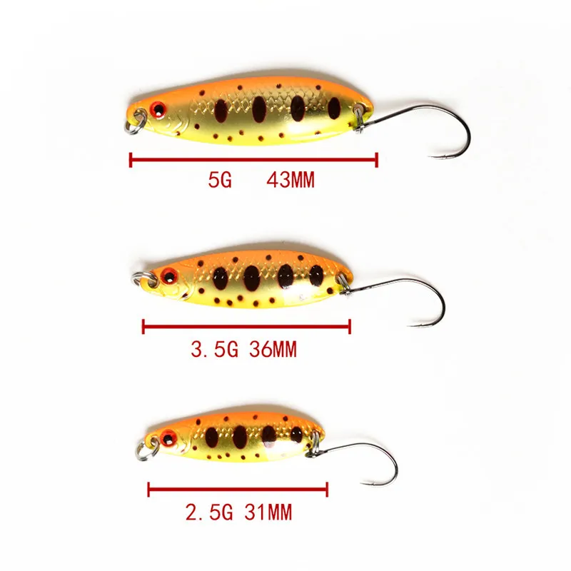 Cebo cuchara AJLURES en tonos realistas