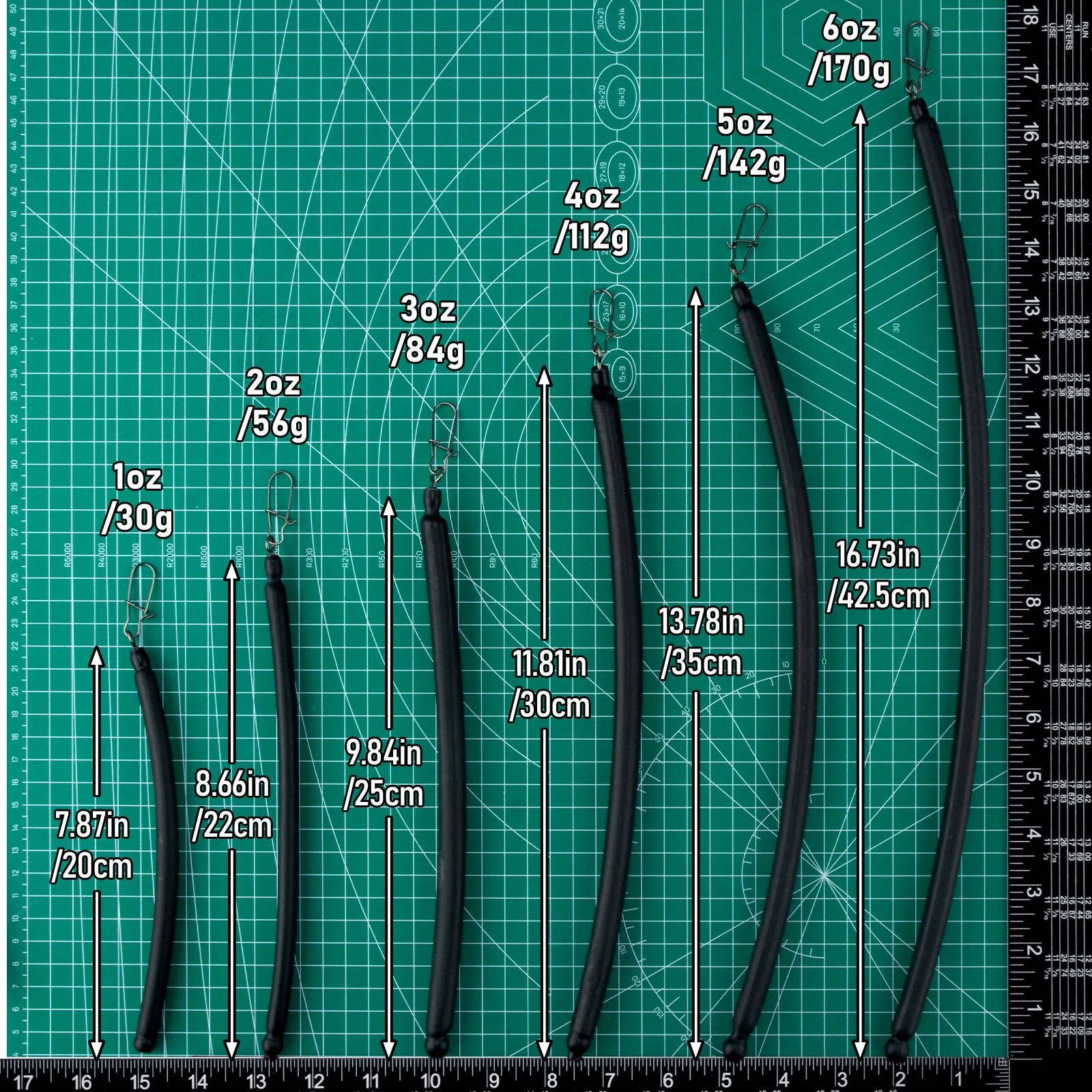 Plomada de arrastre para rig de tres vías y drift para siluro