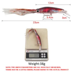 Crankbait Wobbler de pulpo para atún en mar – Señuelo duro artificial