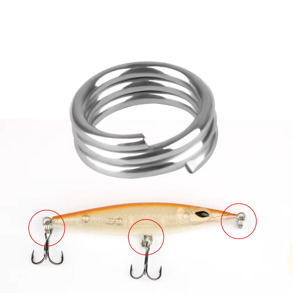 FTK Anillos divididos acero inoxidable para señuelos - imagen 4