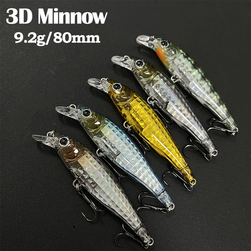 Wobbler flotante para lubina y trucha tipo jerkbait - imagen 5