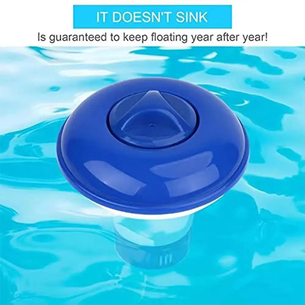 Dispensador de cloro para piscina ABS con diseño flotante - imagen 4