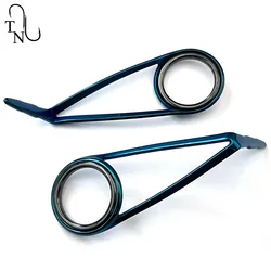 Guías giratorias LS de acero inoxidable TN101 – Marco azul para caña