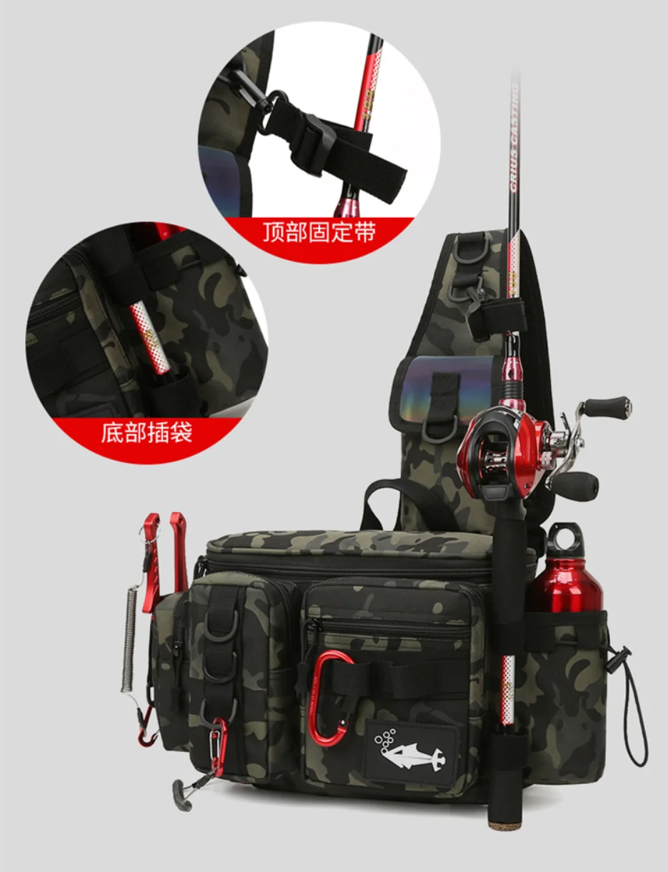 Bolsa de pesca NUNATAK gran capacidad, resistente al desgaste - imagen 3