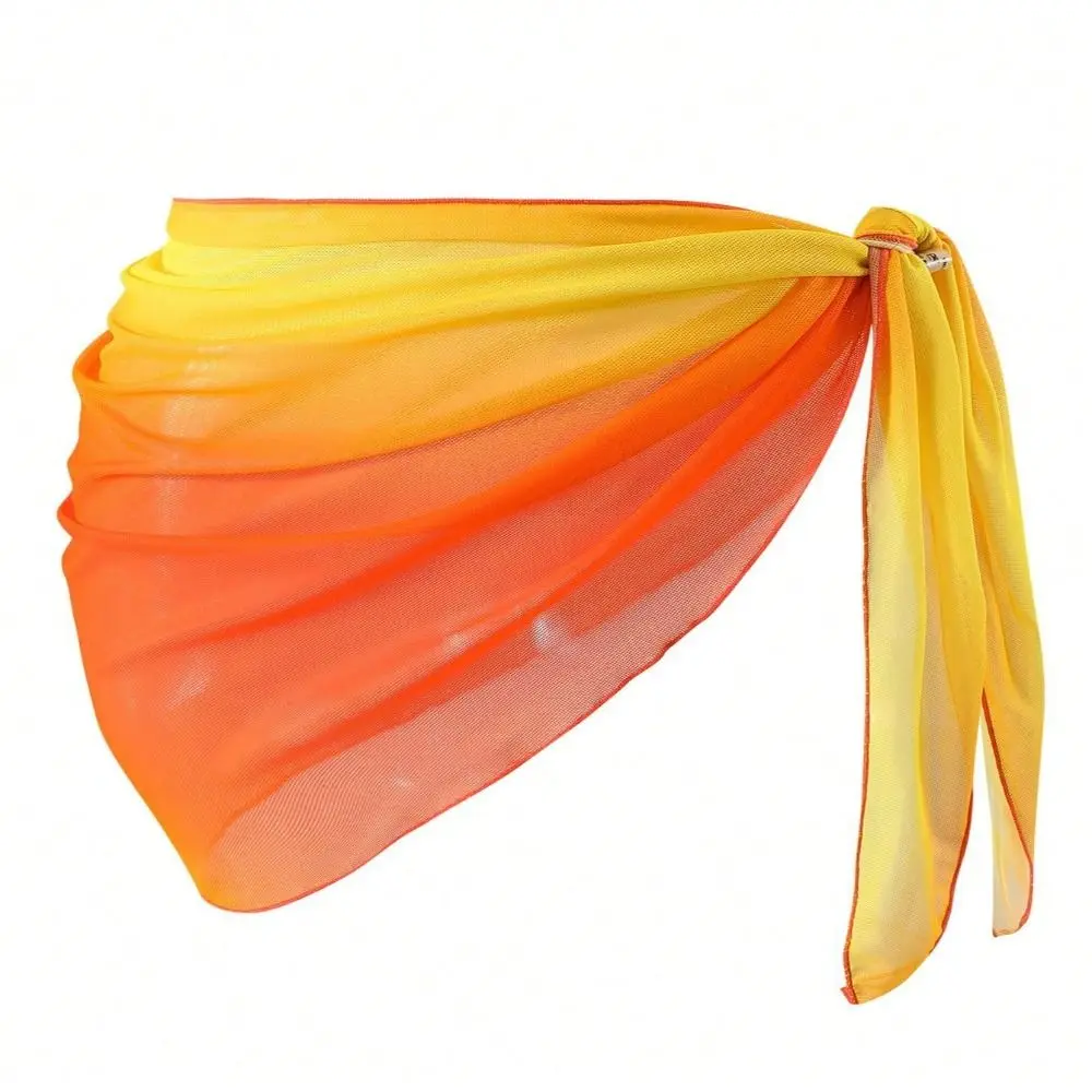Vestido de playa corto de chifón con protección UPF y secado rápido - imagen 2