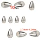 Jig Head pesca en hielo lágrima para lucio – vástago DIY - imagen 4
