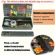 Caja de aparejos para carpa ABS anticaída con doble partición
