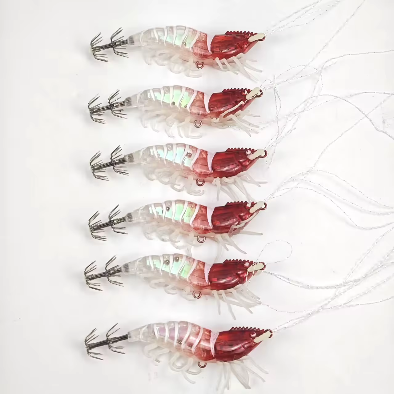 Set 6 Jigs UV para Calamar y Sépia – Eging Marina - imagen 5