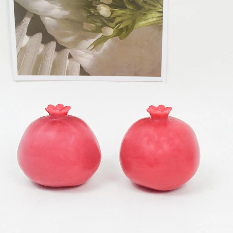 Molde granada para velas de silicona artesanal aromaterapia - imagen 5
