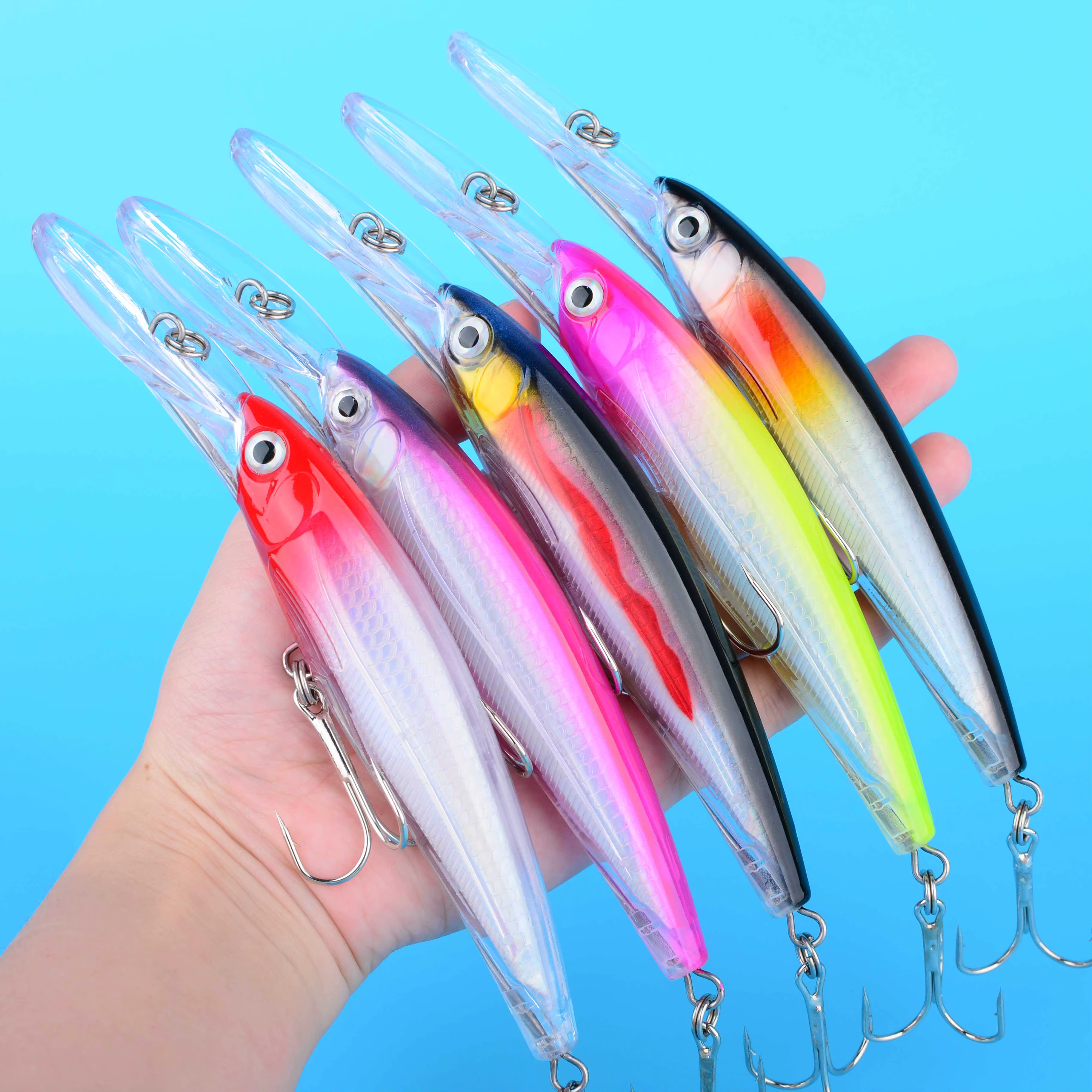 Señuelo Minnow 17 cm para Aguas Profundas – Lucio y Lubina - imagen 5