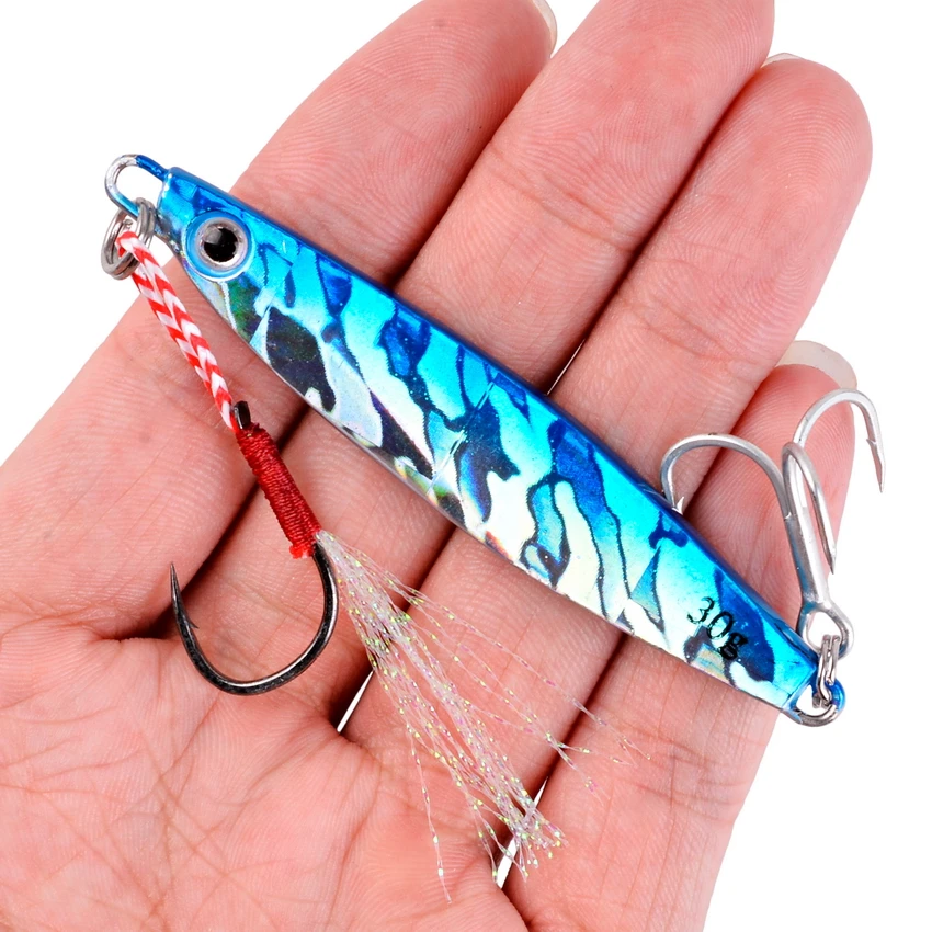 Jigs de metal eficaces para bass, trucha - trolling y jigging