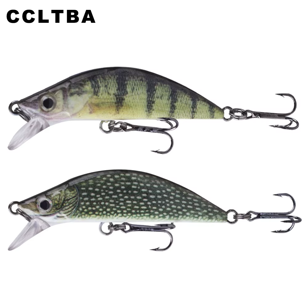 CCLTBA Crankbait hundido – Cebo duro pececillo para agua dulce