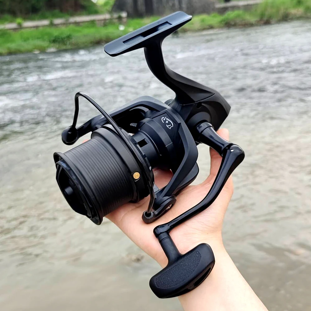 Carrete de pesca de gran arrastre para carpa, agua dulce y salada - imagen 3