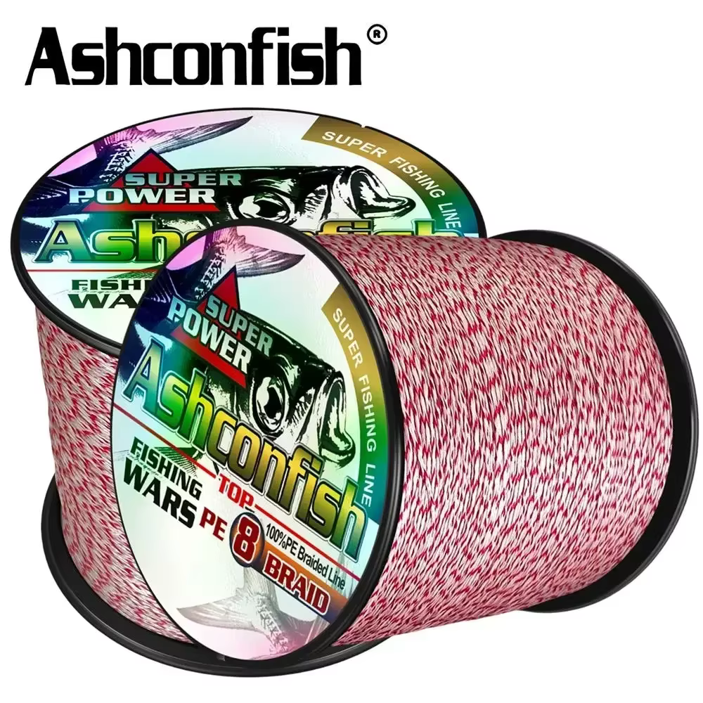 Ashconfish Sedal Trenzado PE Invisible – Colores variados - imagen 4