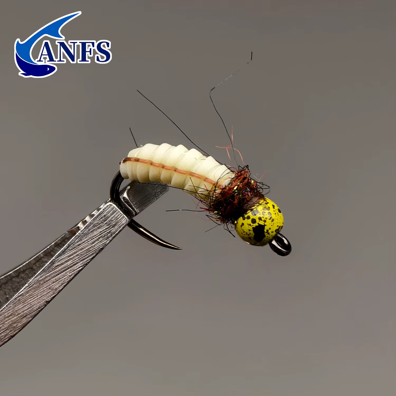 ANFS Moscas ninfa tungsteno – Atadas a mano con caja para trucha - imagen 5