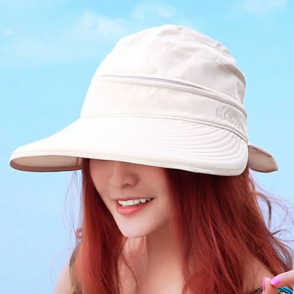 Gorra de pesca ala ancha plegable para verano y exterior - imagen 4