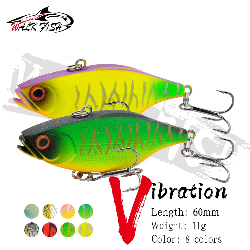 Señuelo WALK FISH VIB 60mm 11g – Lipless para lubina - imagen 3