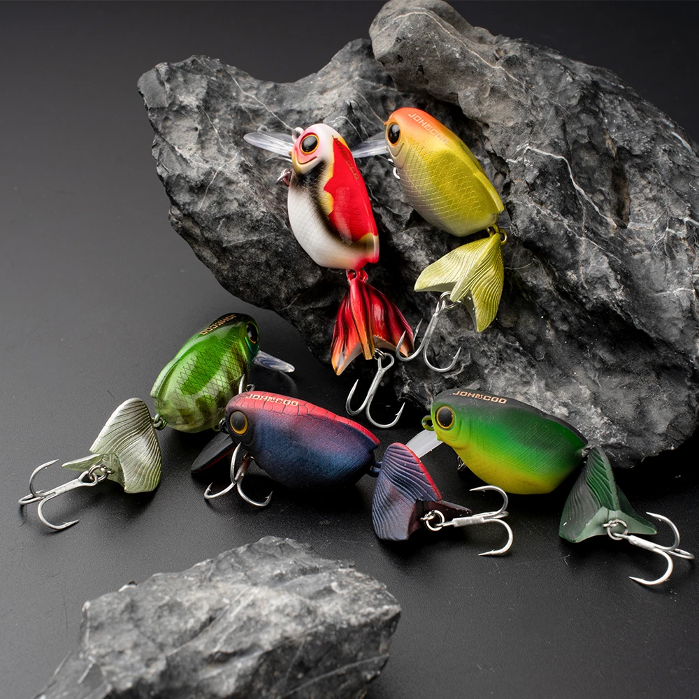 Goldfish Crankbait – Señuelo flotante para lubina y perca - imagen 3