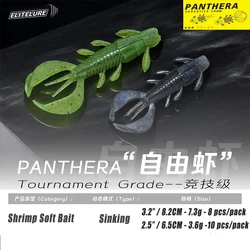 Señuelo Ned Elitelure PANTHERA Cangrejo de Silicona Multifuncional