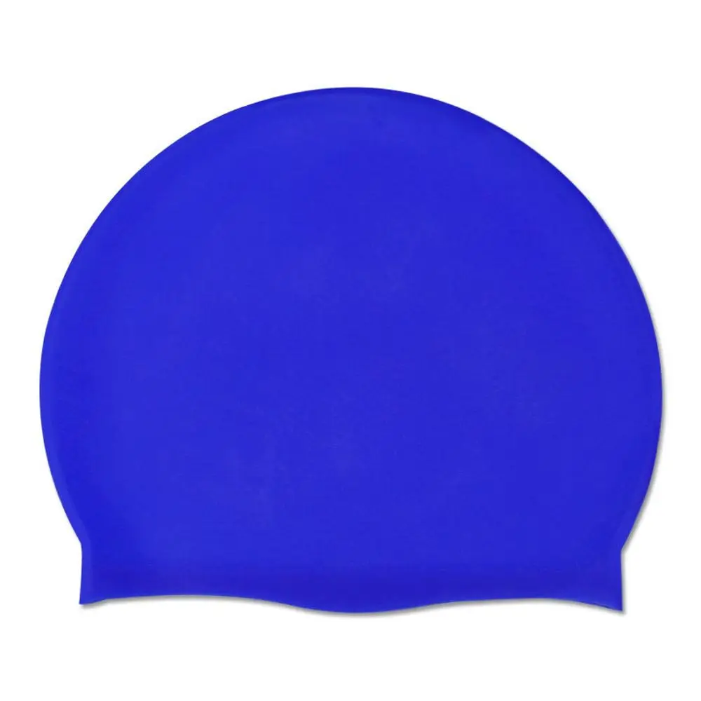 Gorro de natación de silicona en múltiples colores