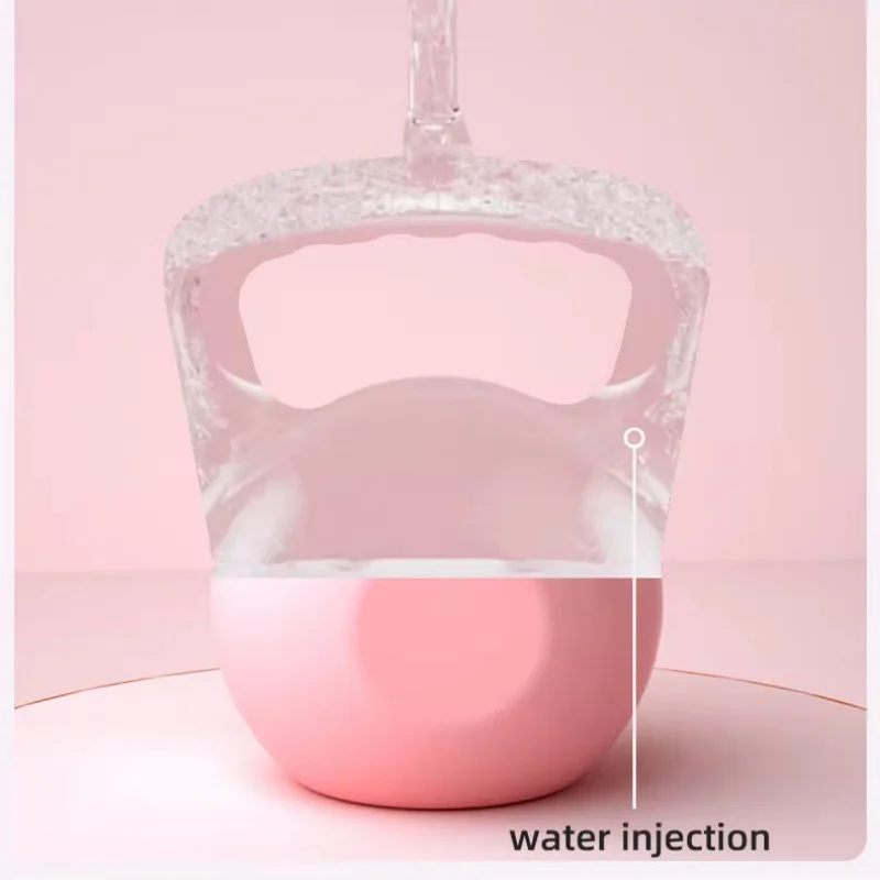 Kettlebell de agua ajustable Silicona suave Yoga Hombre Mujer - imagen 5