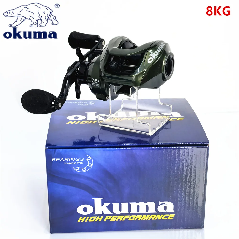 Okuma 208G Carrete Ultraligero 7.2:1 – 8 kg arrastre alta velocidad - imagen 2