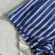Traje de baño vintage bikini de punto a rayas para mujer - imagen 3