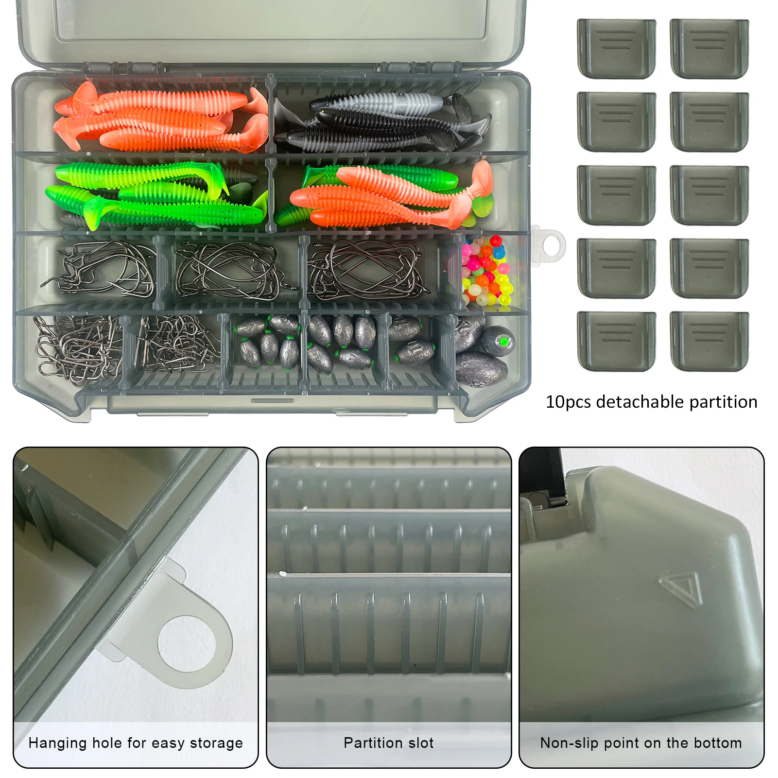 Kit de aparejos FREE FISHER para pesca de fondo - imagen 2