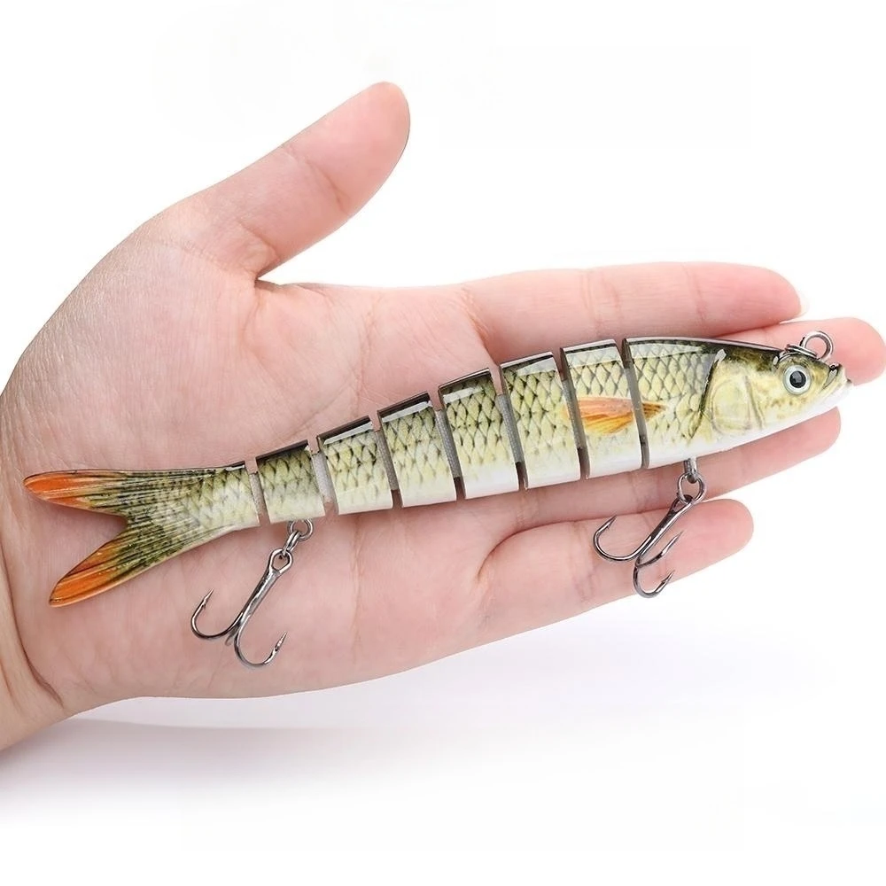 Isca Crankbait 13.5cm 19g – Multiarticulado hundido para lubina - imagen 3
