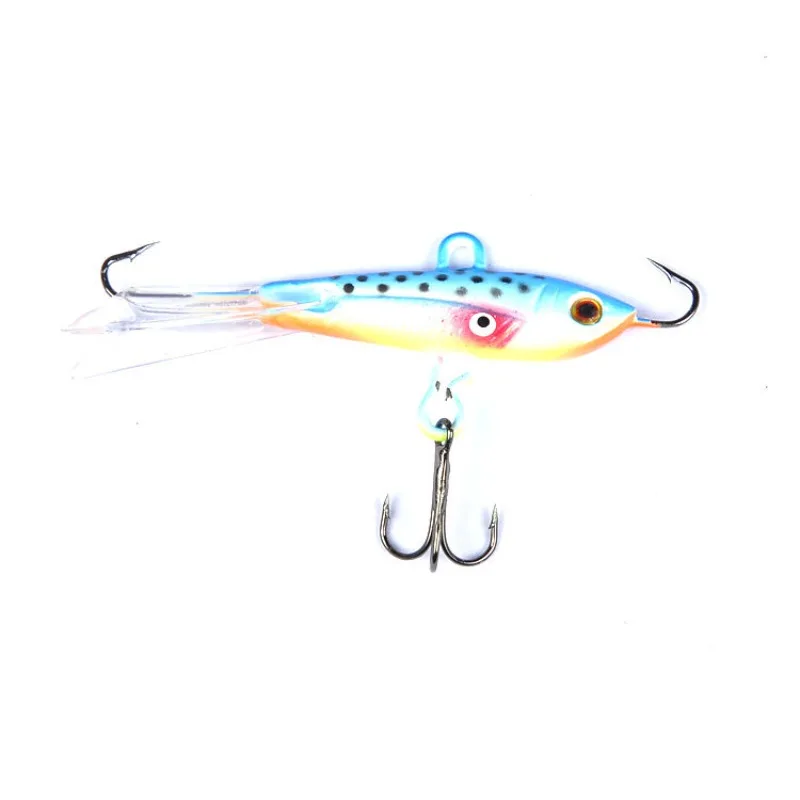 Mini señuelo 3D ojo enfermo para pesca en hielo
