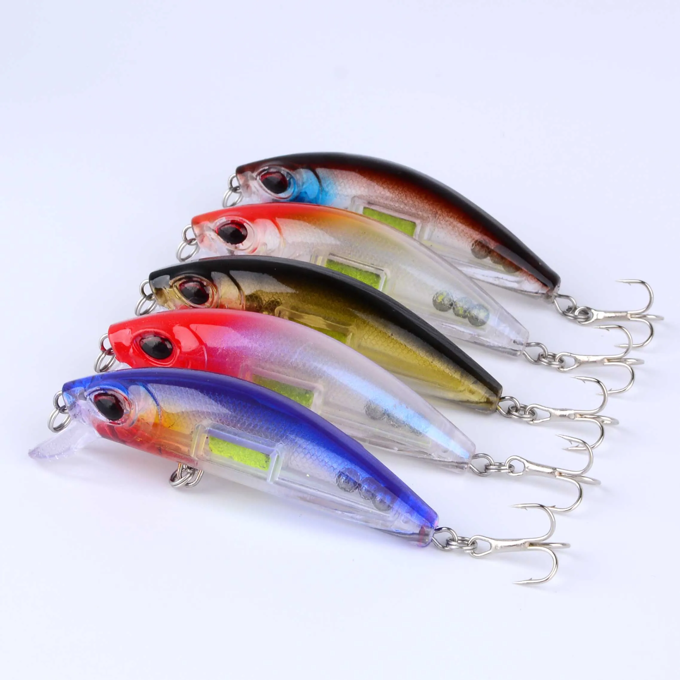 Todos los ángulos del señuelo Minnow
