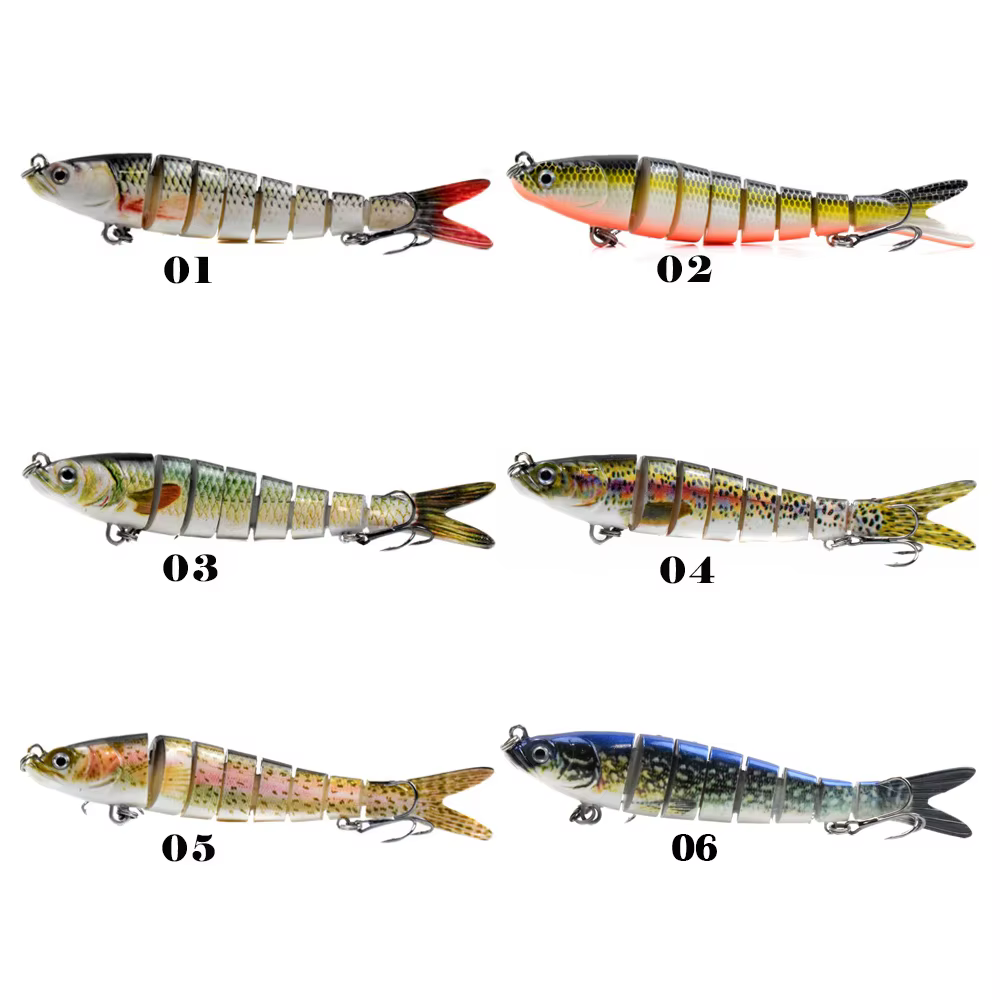 HERCULES Swimbait Articulado de Hundimiento Lento - imagen 4