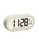 Reloj despertador digital con LCD, calendario, temperatura y humedad - imagen 3