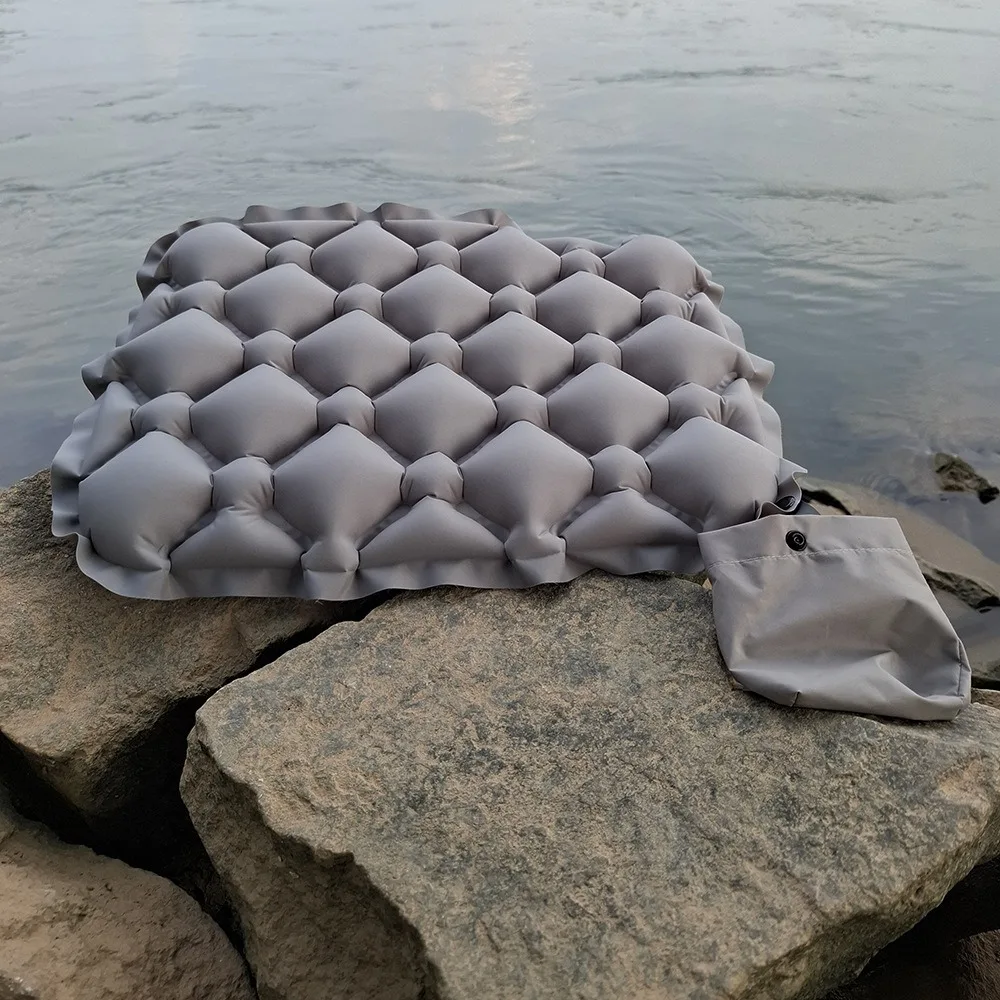 Cojín inflable impermeable camping – Ligero y portátil para pesca - imagen 5