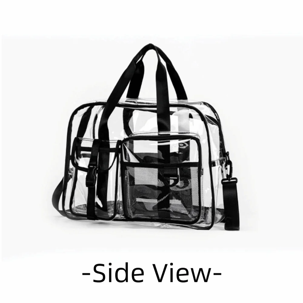 Bolsa impermeable PVC transparente con cremallera para pesca - imagen 2