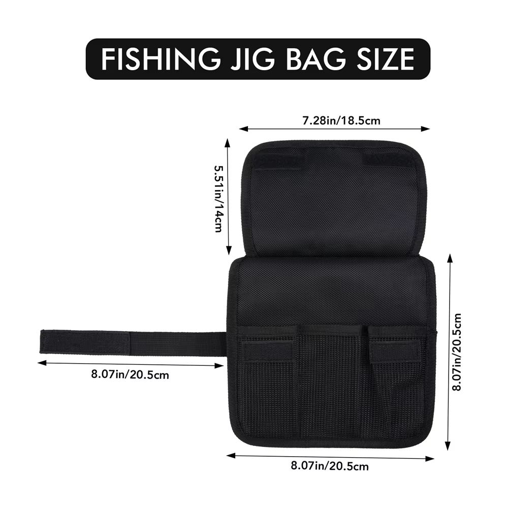 Goture Bolsa de señuelos portátil - Organizador de aparejos para pesca