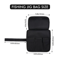 Goture Bolsa de señuelos portátil - Organizador de aparejos para pesca