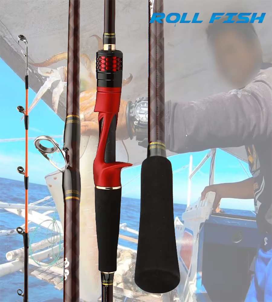 ROLLFISH TitaniumTip 1,7M – Caña Jigging Pulpo y Calamar - imagen 5