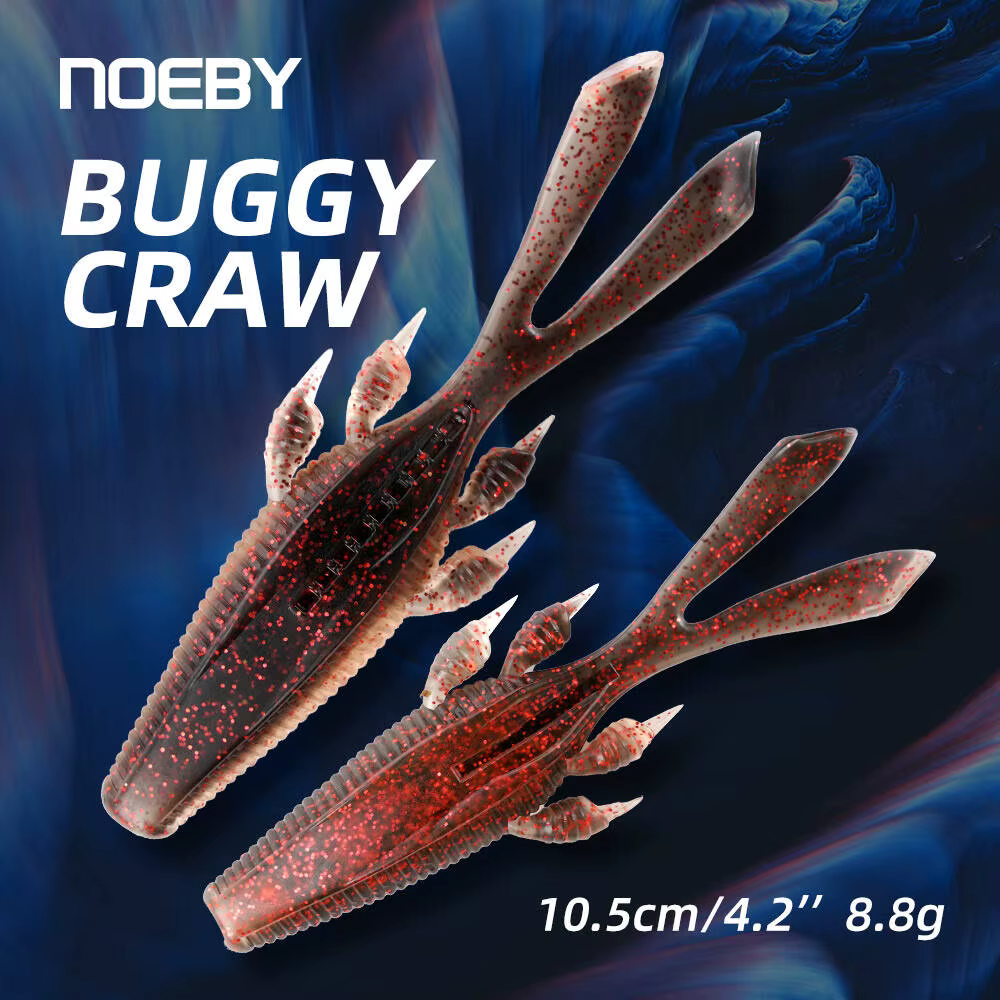 DYY Buggy Craw – Vinilo para pesca de lubina y perca