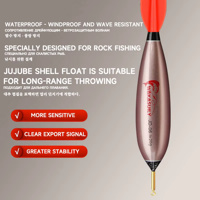 Flotador LED 3 esquinas para pesca en roca nocturna - imagen 5